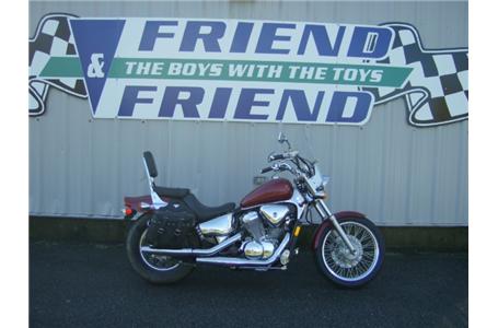 2007 honda shadow 600 with just over 8300 miles lots of chrome extras bike is in