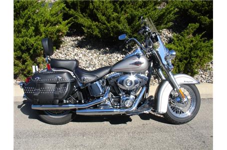 2009 softail heritage pewter pearl silver low miles