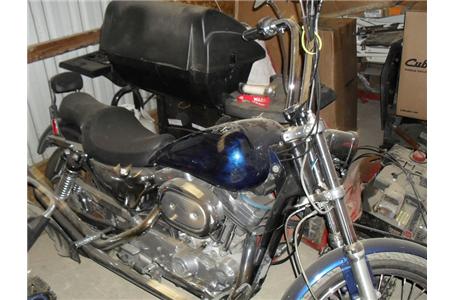 1997 harley davidson sportster with screaming eagle pipes