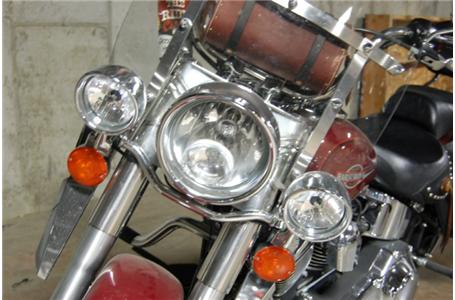 the vance and hinse big shot staggered exhaust gives this already harley classic
