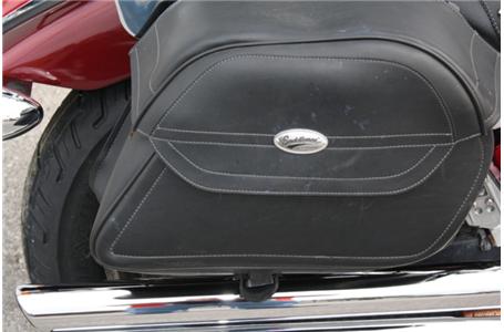 loaded pipes seat light bar bags wind shield back rest breather engine