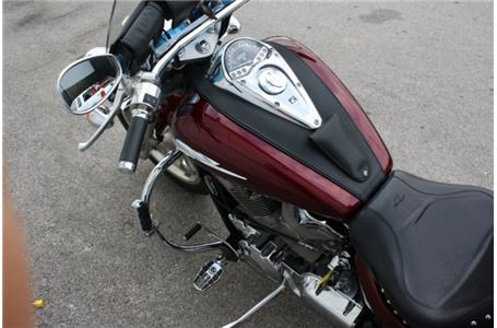 loaded pipes seat light bar bags wind shield back rest breather engine