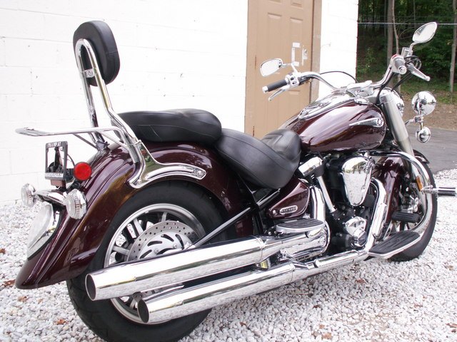 description this 2005 yamaha xv17a road star s is in beautiful