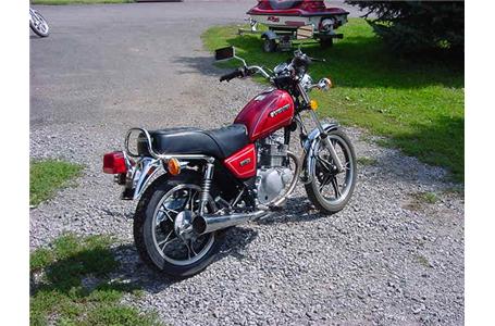 up for sale is a very nice used 1995 suzuki gn 125 with only 2 761 miles this