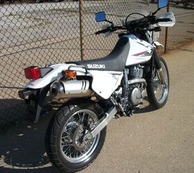 white dr650 with 15260 miles call for details ready to sell