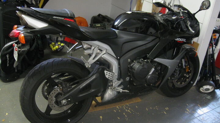 2007 honda cbr600rr black low miles adult owned 1 owner all records