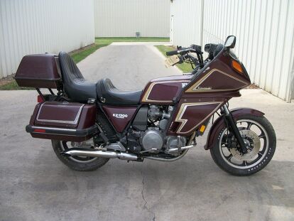 BURGUNDY KZ1300 With 17060 Miles. Call for Details; Ready to Sell