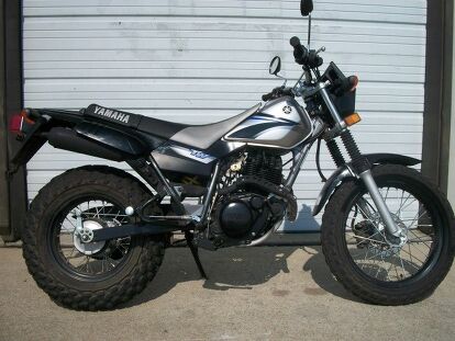 BLACK/SILVER TW200 With 7302 Miles. Call for Details; Ready to Sell