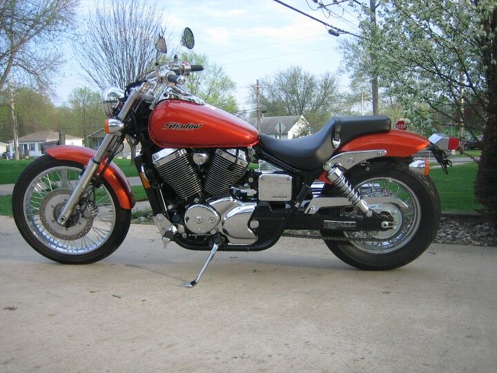 2006 honda shadow spirit 750 with only 2k