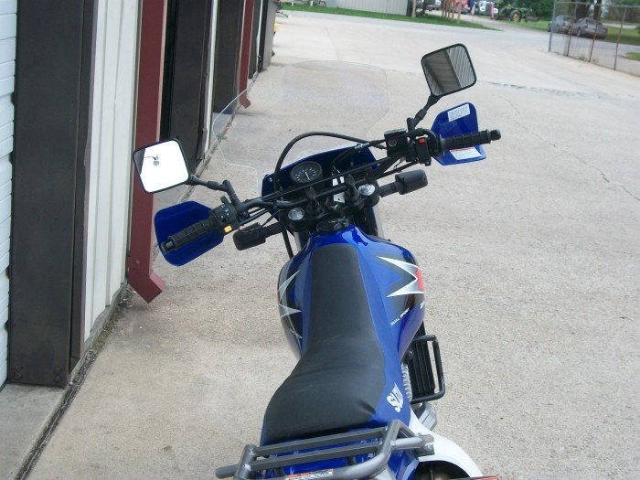blue dr650 with 3134 miles call for details ready to sell