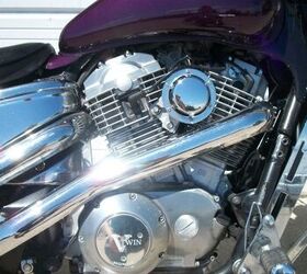 purple vt1100 spirit with 35177 miles call for details ready to sell