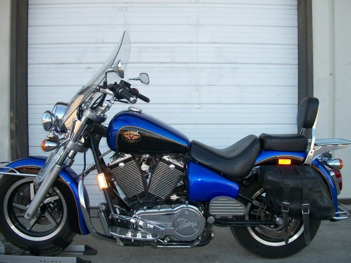 blue black victory with 25258 miles call for details ready to sell