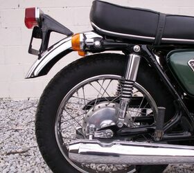 description this 1971 honda cb450 double is in beautiful all original