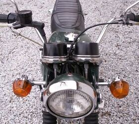 description this 1971 honda cb450 double is in beautiful all original