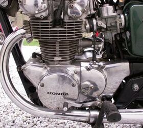 description this 1971 honda cb450 double is in beautiful all original