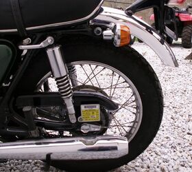 description this 1971 honda cb450 double is in beautiful all original