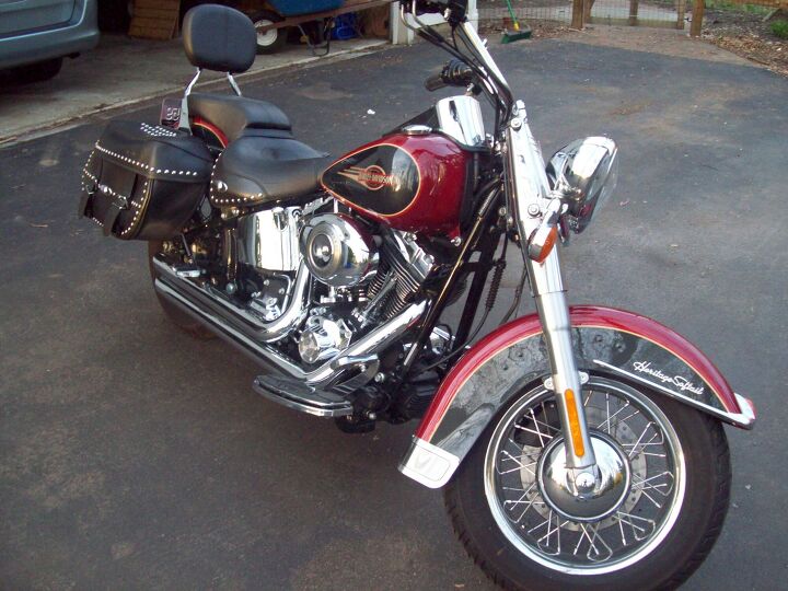 harley davidson 2007 heritage softail classic with low miles
