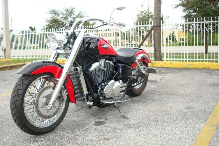 custom 2000 honda shadow ace 750 lots of aftermarket parts bike is a very
