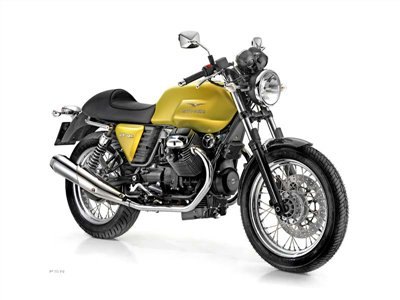 new for 2010 the moto guzzi v7 caf classic has been designed to recapture the