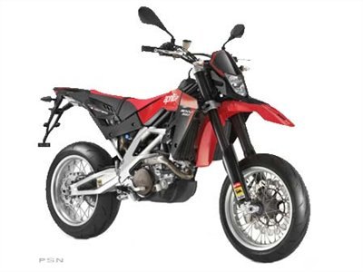 aprilias world first supermotard v twin isnt your everyday off road developed by
