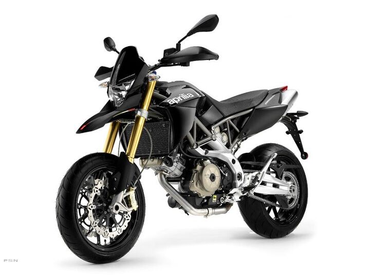 slender lightweight agile and minimalistic the aprilia dorsoduro is yet another