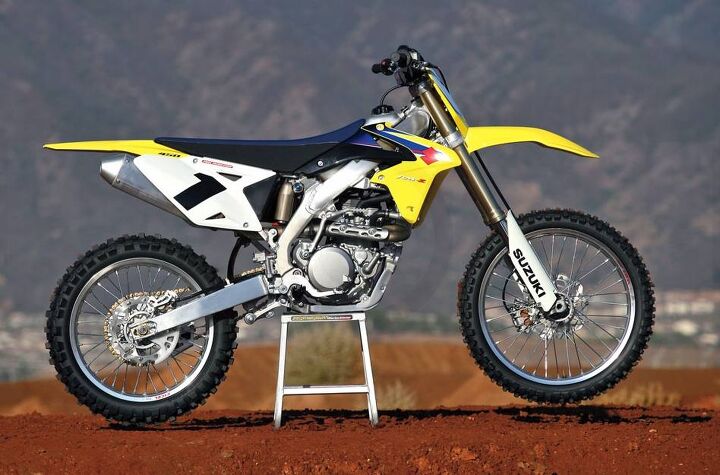 the 2010 rm z450 a thoroughly updated cutting edge open class motocrosser