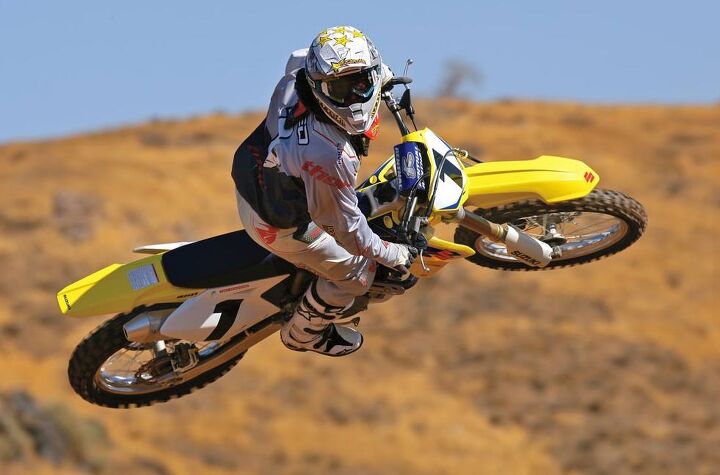 the 2010 rm z450 a thoroughly updated cutting edge open class motocrosser