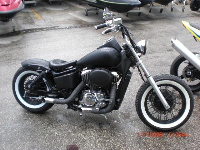 nice custom bobber with just enough coolness the fonz would be proud to ride