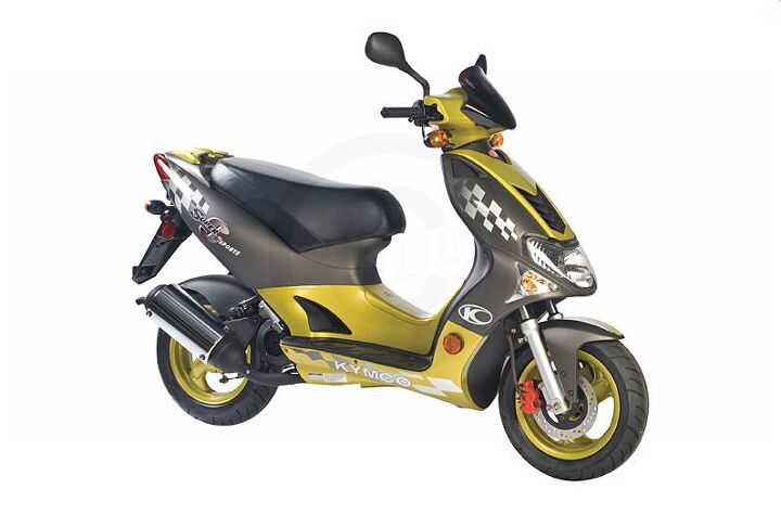 the kymco super 9 ac is the top of the line of kymco 50cc scooters it