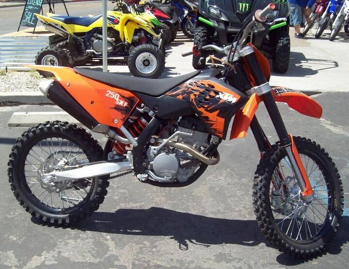 new 2007 ktm sx f 250 priced to sell