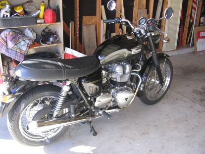 03 TRIUMPH Bonneville  With Lots of Add-ons