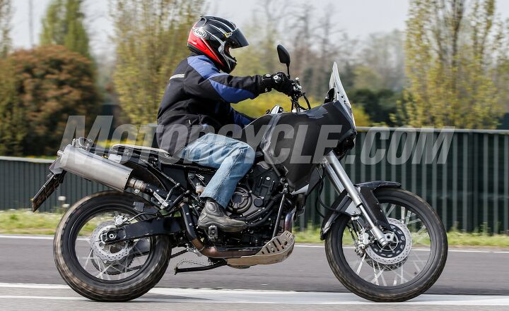 no the yamaha t7 will not be unveiled sept 6, Yamaha is working on the mid sized adventure bike but don t expect to see it on Sept 6 Photo by Bernhard Hohne BMH Images