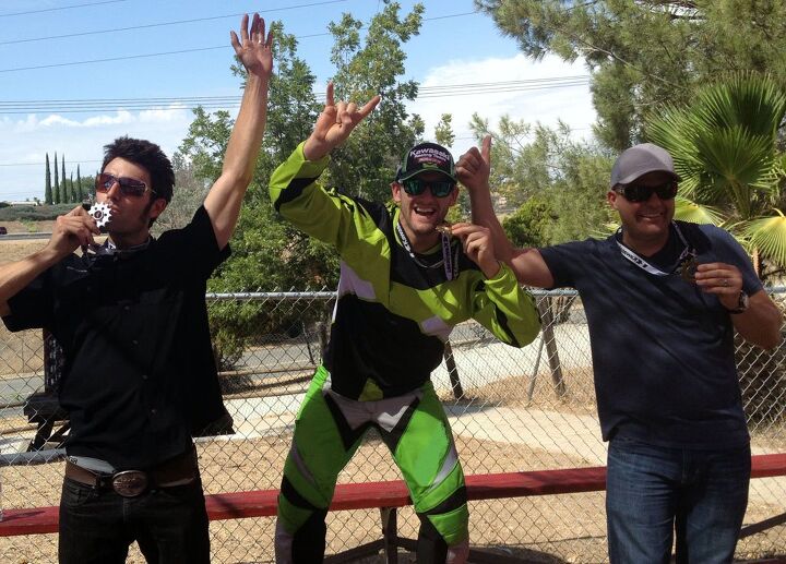 top six editor highlights of 2013, One might think Sykes was just hamming it up for the camera But that was pretty much his attitude for the entire event The dude was having a blast Photo by Brad Puetz
