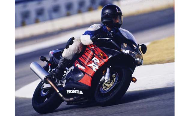 church of mo 1998 honda cbr900rr review, Here young Mr Bartels illustrates just how much a confidence inspiring mount like the 98 RR can change your riding Kinda looks like Mick Doohan there wouldn t you say