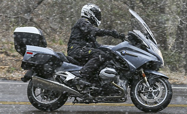 2014 bmw r1200rt review first ride, We can t heap enough praise on the RT s excellent weather protection One journo was wearing perforated summer gloves and still claimed his fingers remained warm in the wintry weather he was Canadian so take that comment with a grain of salt