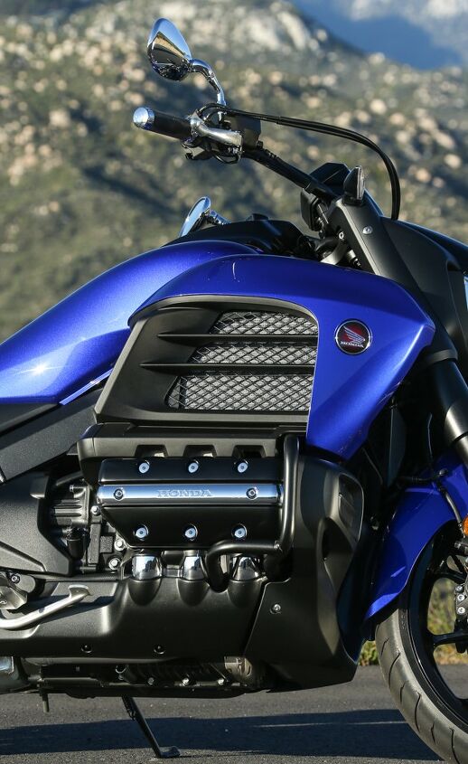 2014 honda gold wing valkyrie review first ride, The radiator cowls have been the recipient of much grousing from fans of more traditional cruiser styling Others like myself find the beefy look appealing