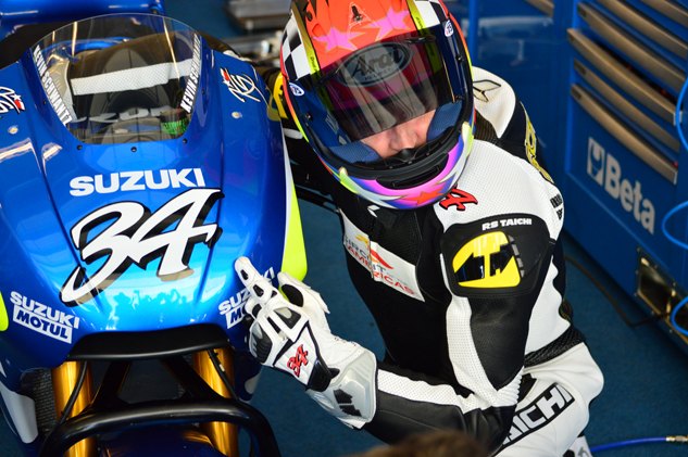 davide brivio suzuki motogp team manager interview, There s something special about seeing Kevin Schwantz next to a Suzuki grand prix motorcycle with his signature number 34 on the nose