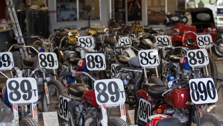 gary davis motorcycle jumping pioneer sells collection, Davies 89 and 890 adorn numerous bikes in his collection