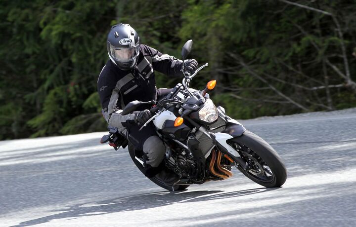 2015 yamaha fz 07 review, Canadians will get Yamaha s new FZ 07 twin cylinder naked bike this year Until it s announced for American consumption pronounce it F Zed