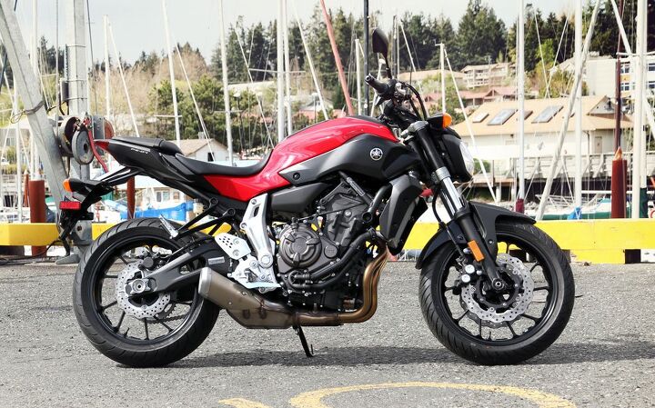 2015 yamaha fz 07 review, The FZ 07 will be available at a very competitive price north of the border and it weighs just 397 lbs wet making it an appealing machine to step up to from a smaller bike
