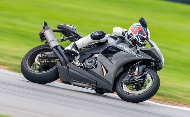 church of mo 2014 ebr 1190rx review first ride, With the track drying we could further explore the capabilities of the chassis The RX is confident heading through fast sweepers like this one