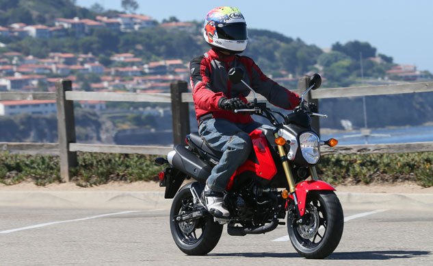 top 10 value for money hondas, With all the controls of a big bike but only about half the size the Honda Grom is easily the least intimidating motorcycle on which to learn basic riding skills
