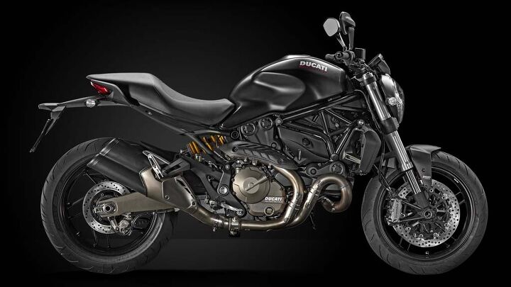 2015 ducati monster 821 review first ride, There s also a Monster 821 Dark that retails for 500 less 10 995 than the red model