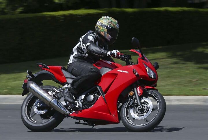 2015 honda cbr300r first ride review, Honda s CBR300R impressed during our short time with it Naturally a rematch with the Kawasaki Ninja 300 is in order