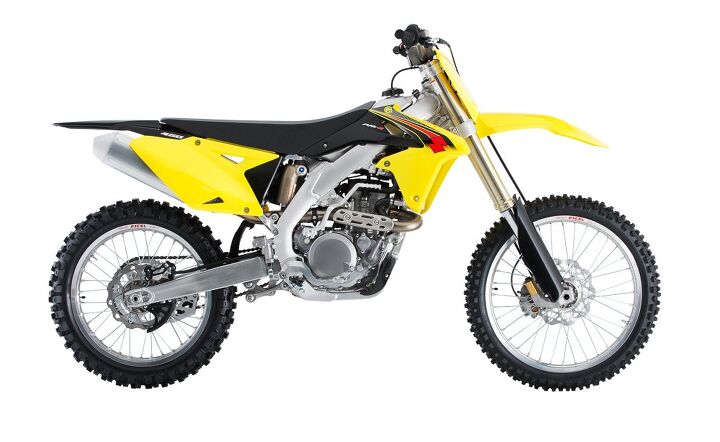 suzuki 2015 lineup revealed, The 2015 Suzuki RM Z450 is here and it sure is yellow