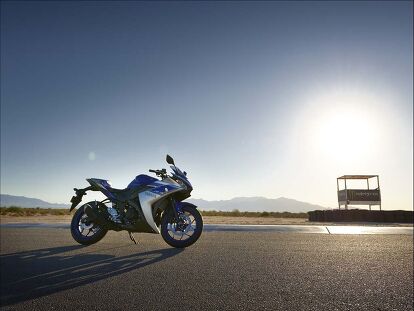 Yamaha R3 2014 AIMExpo 2014: 2015 Yamaha YZF-R3 Coming to America | Motorcycle.com