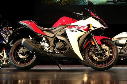 Yamaha R3 2014 AIMExpo 2014: 2015 Yamaha YZF-R3 Coming to America | Motorcycle.com