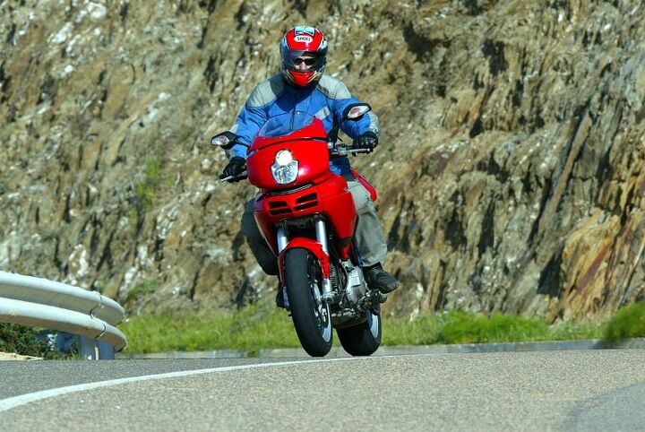church of mo 2003 ducati multistrada, We might never have given Yossef the Aerostich if we d known he was never going to take it off