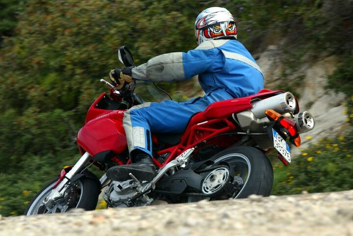 church of mo 2003 ducati multistrada, Maybe a new helmet would be good too