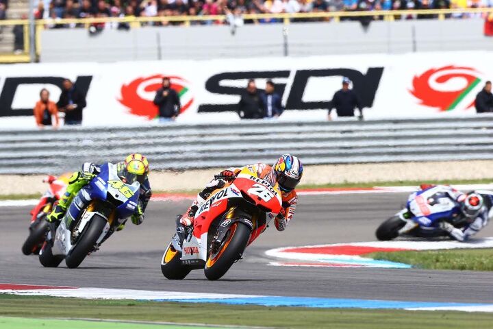 motogp assen 2013 results, Dani Pedrosa remains on top of the leaderboard but holds just a nine point lead over Jorge Lorenzo